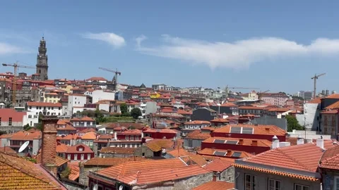 Porto Skyline Видео 198382141