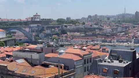 Porto Skyline Видео 198382229
