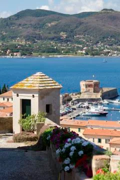 Portoferraio view Stock Photos