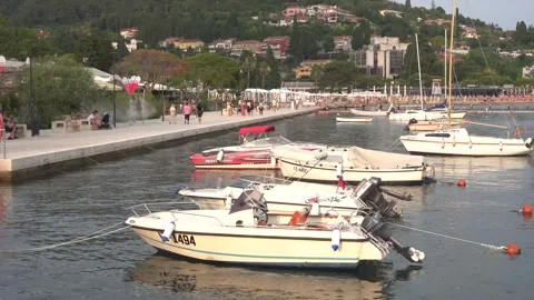 Portorož promenade Stock Footage 287079971