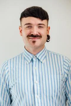 Portrait Of An Alternative Man Fotos Stock