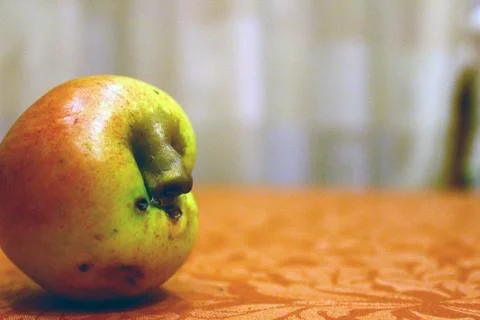 The portrait of Apple Stock Photos