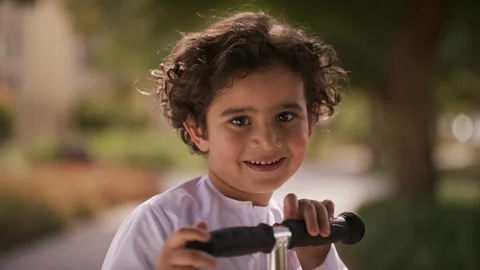 Portrait of an arab boy. Stock Footage 155102259
