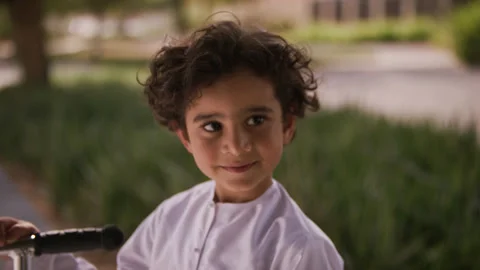Portrait of an arab boy. Stock Footage 155107157