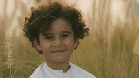 Portrait of an arab boy. Stock Footage 161909059