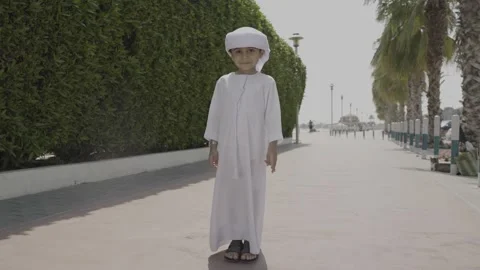 Portrait of an arab boy. Stock Footage 303633017