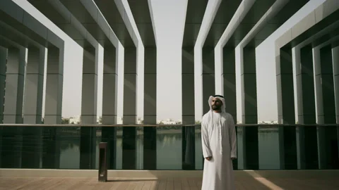 Portrait of an arab man. Stock Footage 151824676