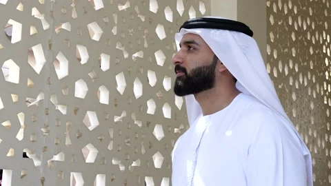 Portrait of an arab man. Stock Footage 232824559