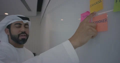 Portrait of an arab man. Stock Footage 247171818