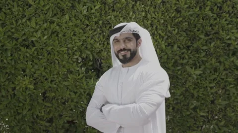 Portrait of an arab man. Stock Footage 302536437