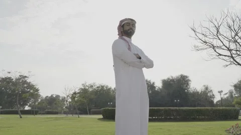 Portrait of an arab man. Stock Footage 303637528