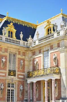 Portrait aspect view of corner of palace Corner of Palace in Portrait aspe... Stock Photos