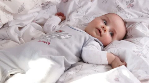 Portrait of a baby 3 Stock Footage 1086349