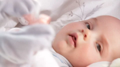 Portrait of a baby 4 Stock Footage 1086248