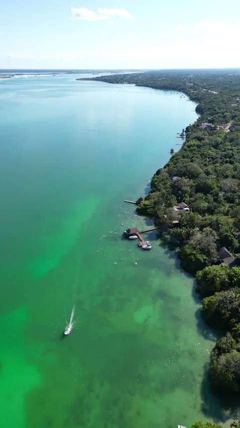 PORTRAIT BACALAR ROTATION Stock Footage 321879479