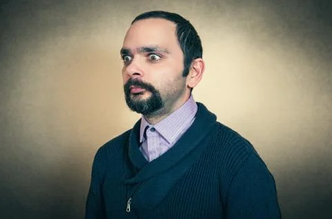 Portrait of the bearded man Stock-Fotos