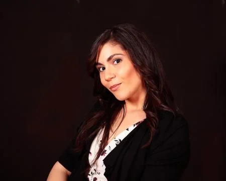 Portrait of a beautiful lady posing for  the camera on isolated background Stock Photos