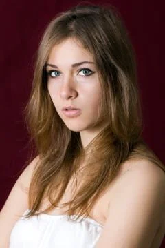 Portrait of beautiful model Foto stock