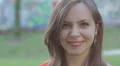 portrait of beautiful woman that is smiling - wellness - happiness - laugher - l HD Footage