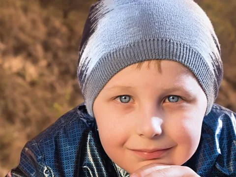 Portrait of a boy Stock Photos