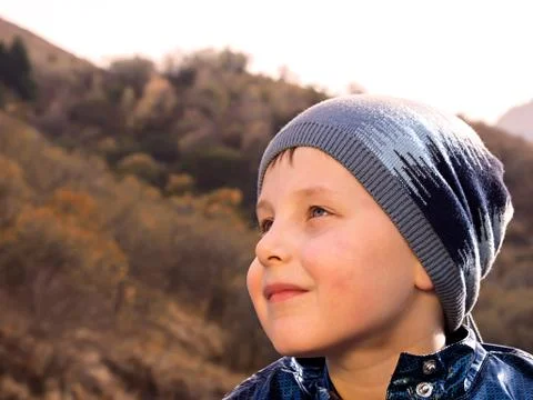 Portrait of a boy Foto stock