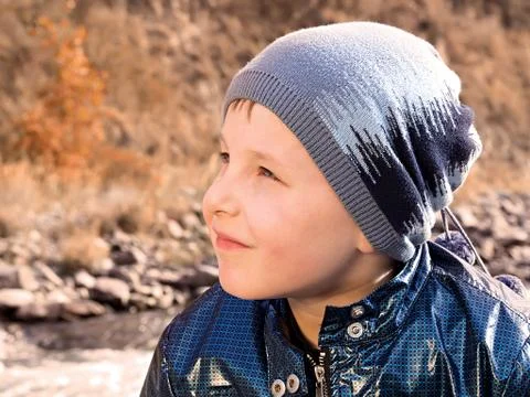 Portrait of a boy Stock Photos