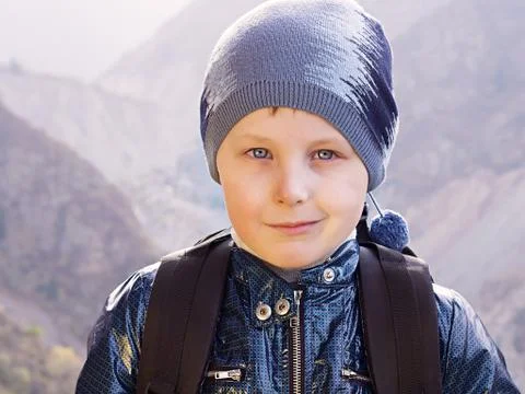 Portrait of a boy Stock Photos
