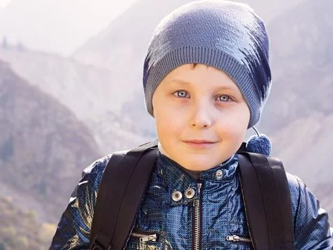 Portrait of a boy Stock Photos