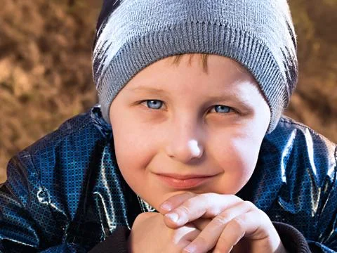 Portrait of a boy Stock Photos
