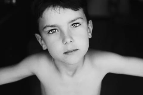 Portrait of boy Stock Photos