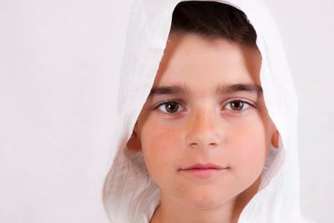 Portrait of boy Foto stock