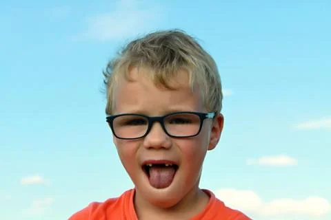 Portrait of boy Stock Photos