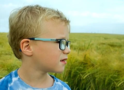 Portrait of boy Stock Photos
