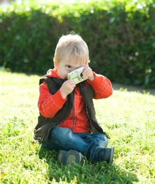 Portrait of a boy Stock Photos