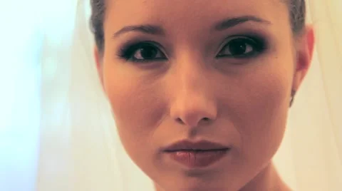 Portrait Of Bride Video stock 52686468
