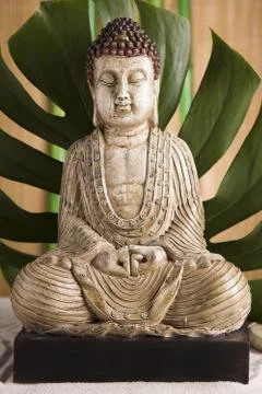 Portrait of Buddha Stock Photos