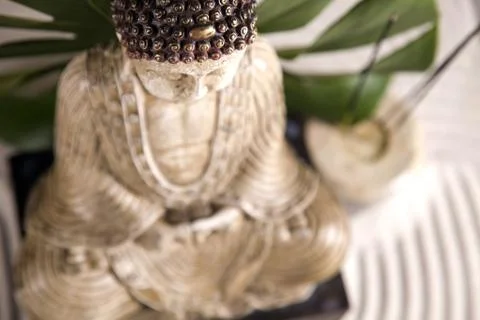 Portrait of Buddha Stock Photos