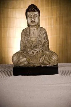 Portrait of Buddha Stock Photos