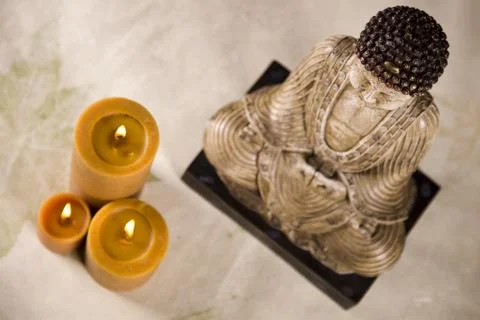 Portrait of Buddha Stock Photos