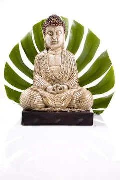 Portrait of Buddha Stock Photos