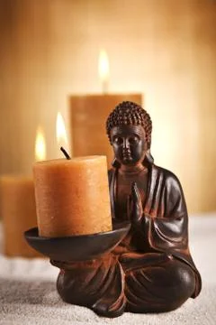 Portrait of Buddha Stock Photos
