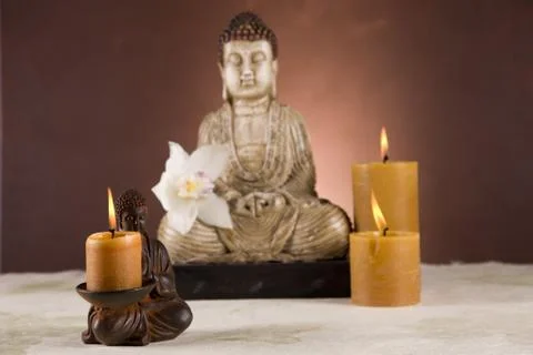 Portrait of Buddha Stock Photos