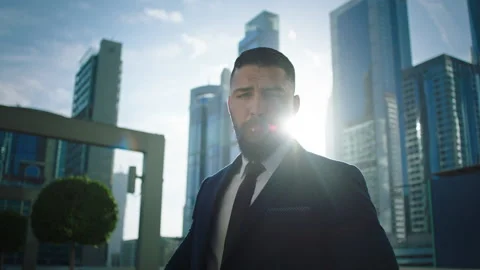 Portrait of a businessman. Stock Footage 237265890