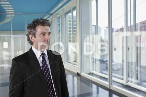 Portrait of a businessman Stock Photos
