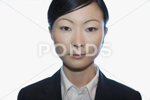 Portrait of a businesswoman Stock Photos
