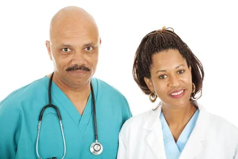 Portrait of Caring Doctors Stock Photos
