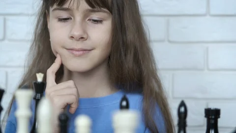 Portrait of a child intellectual. Stock Footage 106034868