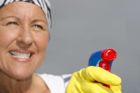 Portrait Cleaner with diffuser Stock-Fotos