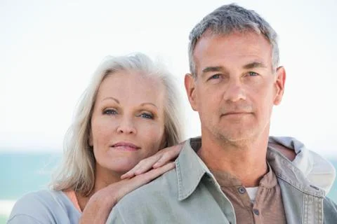 Portrait of a couple Stock Photos