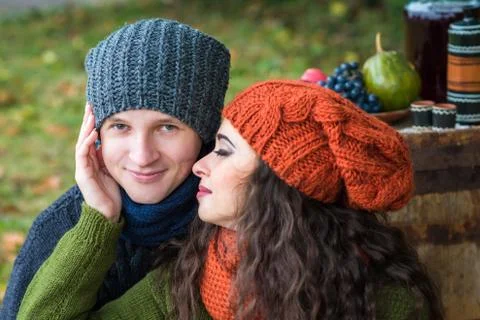Portrait of couples Stock Photos